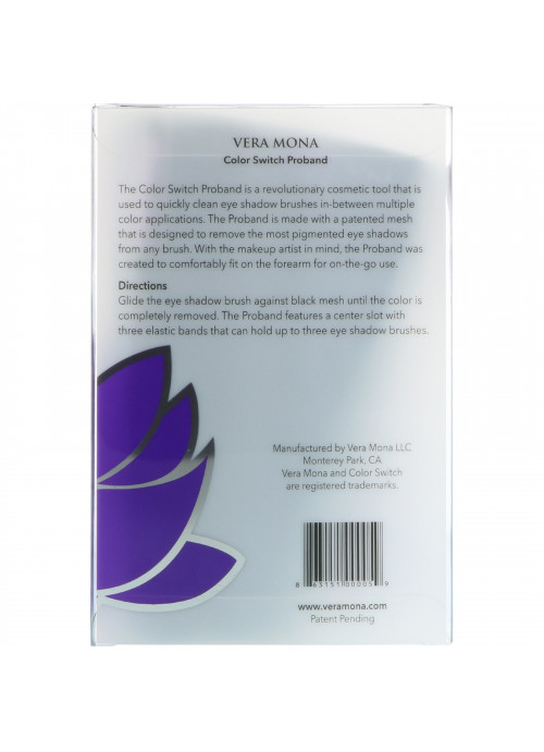 Vera Mona, Color Switch Proband, 1 Armband & 1 Brush