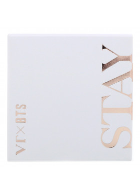 VT X BTS, Stay It Twin Eye Shadow, #01 Bronze Coral, 3 g