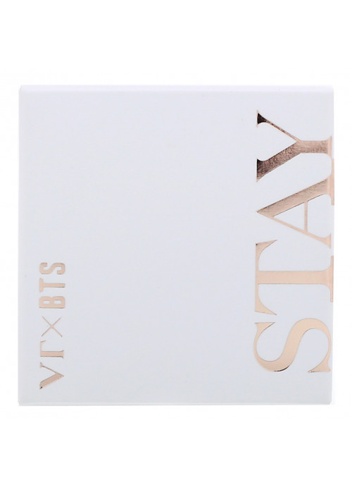 VT X BTS, Stay It Twin Eye Shadow, #01 Bronze Coral, 3 g