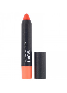 Yadah, Auto Lip Crayon, 02 Orange Coral, 0.08 oz (2.5 g)