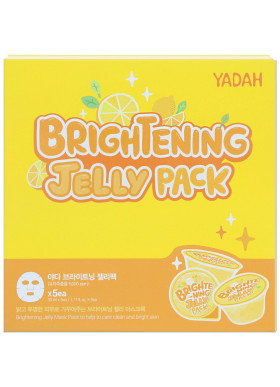 Yadah, Brightening Jelly Pack, 5 Sheets, 1.11 fl oz (33 ml) Each