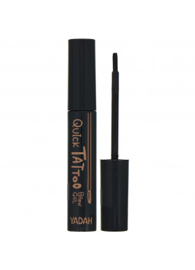 Yadah, Quick Tattoo Brow Gel, 01 Natural Brown, 0.27 fl oz (8 ml)