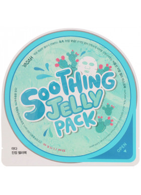 Yadah, Soothing Jelly Pack, 5 Sheets, 1.11 fl oz (33 ml) Each