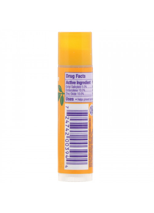 Alba Botanica, Moisturizing Sunscreen Lip Balm, SPF 25, .15 oz (4.2 g)