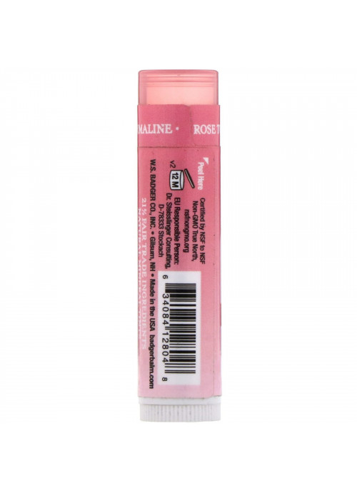 Badger Company, Mineral Lip Tint, Rose Tourmaline, .15 oz (4.2 g)