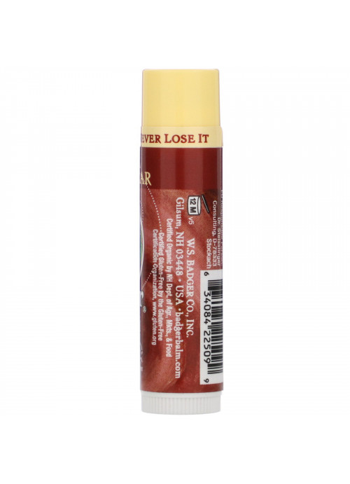 Badger Company, Organic, Lip Balm, Vanilla Madagascar, .15 oz (4.2 g)
