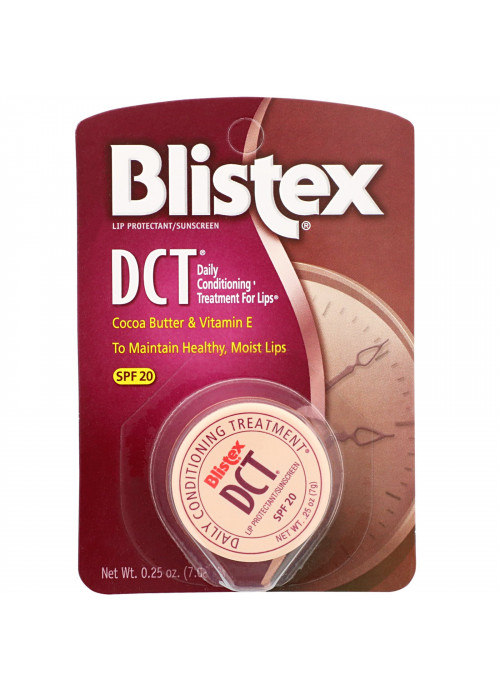 Blistex, DCT (Daily Conditioning  Treatment) for Lips, SPF 20, 0.25 oz (7.08 g)