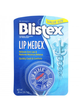Blistex, Lip Medex, External Analgesic Lip Protectant, .38 oz (10.75 g)