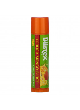 Blistex, Lip Protectant/Sunscreen, SPF 15, Orange Mango Blast, 0.15 oz (4.25 g)