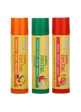 Blistex, Satin Nectar Lip Moisturizer, Variety Pack , 3 Pack, 0.15 oz (4.25 g) Each