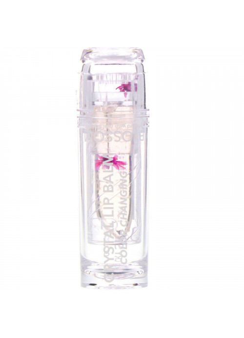 Blossom, Crystal Lip Balm, Color Changing, Pink, 3 g