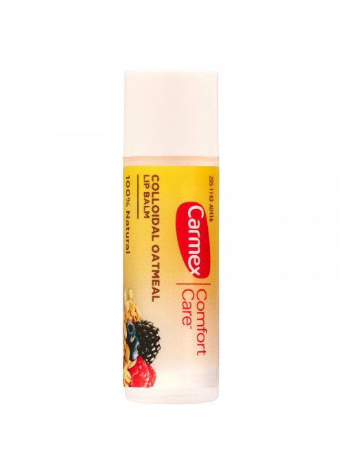 Carmex, Comfort Care, Colloidal Oatmeal Lip Balm, Mixed Berry, .15 oz (4.25 g)