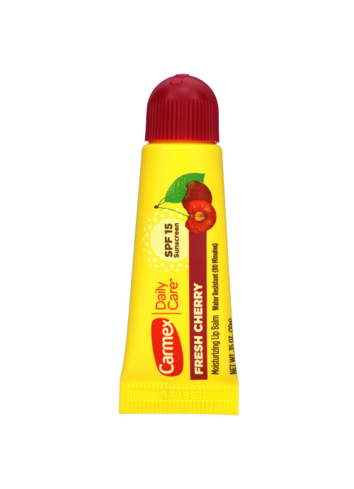 Carmex, Daily Care, Moisturizing Lip Balm, Fresh Cherry, SPF 15, .35 oz (10 g)