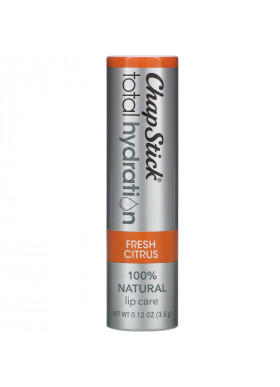 Chapstick, Total Hydration Lip Care, Fresh Citrus, 0.12 oz (3.5 g)