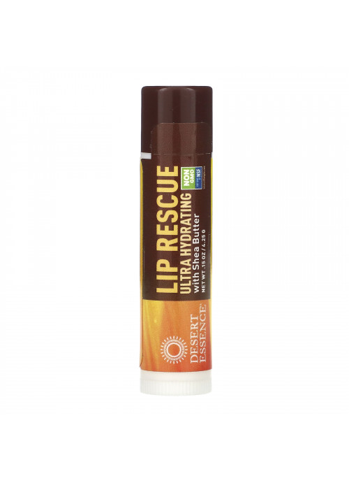 Desert Essence, Lip Rescue, Ultra Hydrating with Shea Butter, .15 oz (4.25 g)