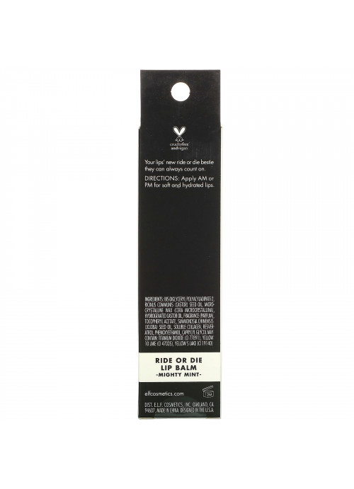 E.L.F., Ride Or Die Lip Balm, Mighty Mint, 0.42 oz (12 g)