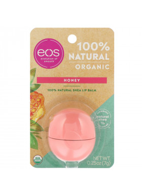 EOS, 100% Natural Shea Lip Balm, Honey, 0.25 oz (7 g)