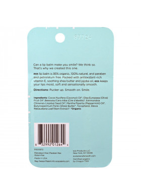 EOS, Lip Balm, Sweet Mint, 2 Pack, .14 oz (4 g) Each