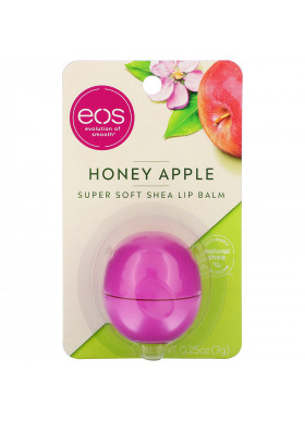 EOS, Super Soft Shea Lip Balm, Honey Apple, 0.25 oz (7 g)