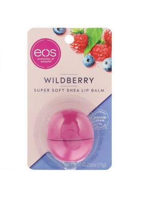 EOS, Super Soft Shea Lip Balm, Wildberry, 0.25 oz (7 g)