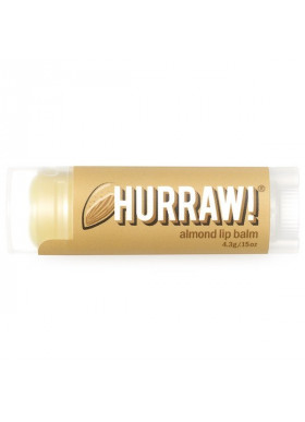 Hurraw! Balm, Lip Balm, Almond, .15 oz (4.3 g)