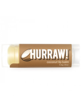 Hurraw! Balm, Lip Balm, Coconut, .15 oz (4.3 g)