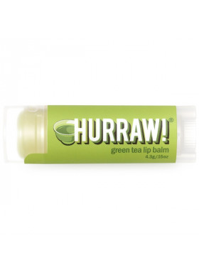 Hurraw! Balm, Lip Balm, Green Tea, .15 oz (4.3 g)