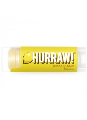 Hurraw! Balm, Lip Balm, Lemon, .15 oz (4.3 g)