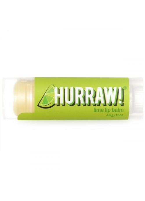 Hurraw! Balm, Lip Balm, Lime, .15 oz (4.3 g)