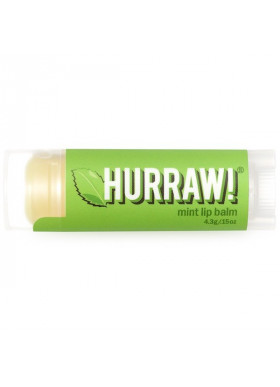Hurraw! Balm, Lip Balm, Mint, .15 oz (4.3 g)