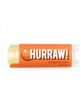 Hurraw! Balm, Lip Balm, Orange, .15 oz (4.3 g)