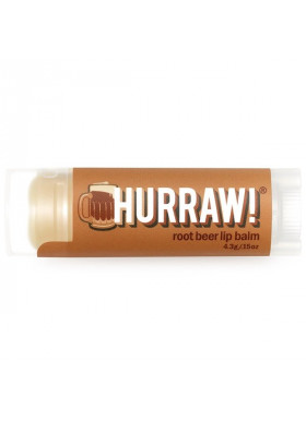 Hurraw! Balm, Lip Balm, Root Beer, .15 oz (4.3 g)