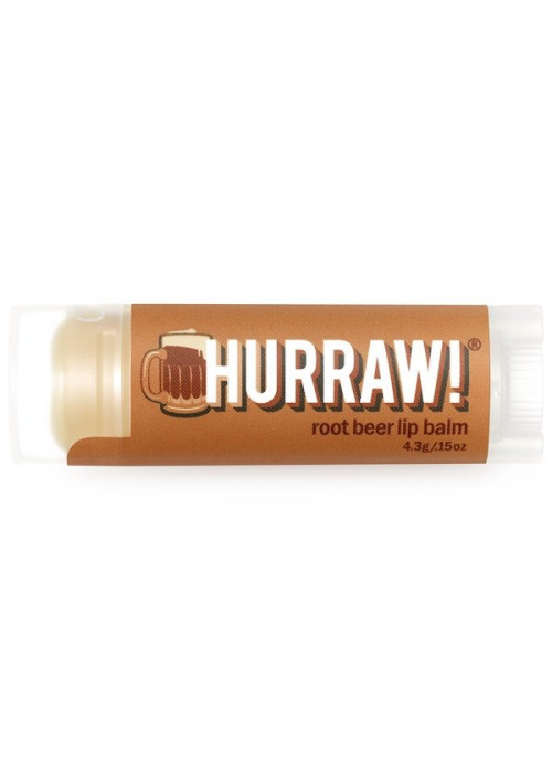 Hurraw! Balm, Lip Balm, Root Beer, .15 oz (4.3 g)