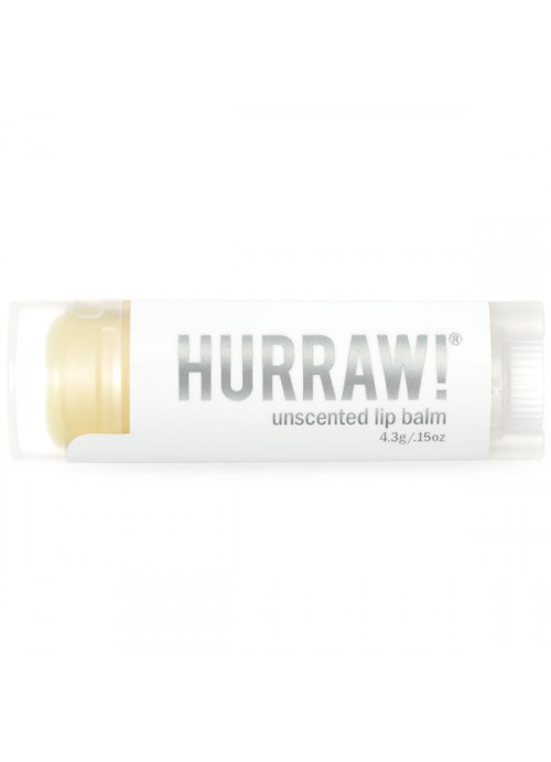 Hurraw! Balm, Lip Balm, Unscented, .15 oz (4.3 g)