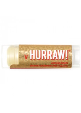 Hurraw! Balm, Vata Lip Balm, Almond Cardamom Rose, .15 oz (4.3 g)