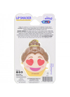 Lip Smacker, Disney Emoji Lip Balm, Belle, #LastRosePetal, 0.26 oz (7.4 g)