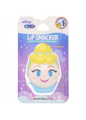 Lip Smacker, Disney Emoji Lip Balm, Cinderella, #BibbityBobbityBerry, 0.26 oz (7.4 g)