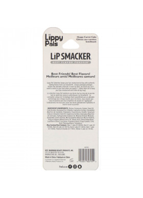 Lip Smacker, Lippy Pals Lip Balm, Bunny, Hoppy Carrot Cake, 0.14 oz (4 g)