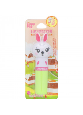 Lip Smacker, Lippy Pals Lip Balm, Bunny, Hoppy Carrot Cake, 0.14 oz (4 g)