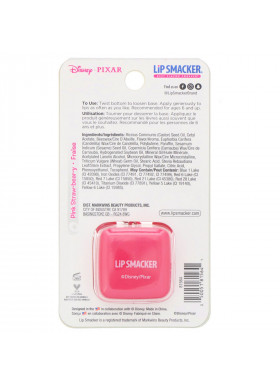 Lip Smacker, Pixar Cube Lip Balm, Lotso, Pink Straw-bear-y, 0.2 oz (5.7 g)