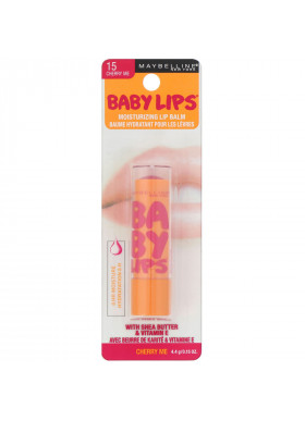 Maybelline, Baby Lips, Moisturizing Lip Balm, Cherry Me, 0.15 oz (4.4 g)