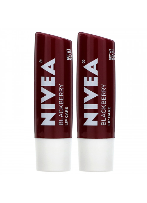 Nivea, Tinted Lip Care, Blackberry, 2 Pack, 0.17 oz (4.8 g) Each