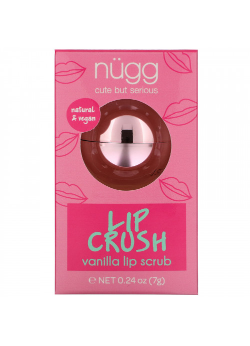 Nugg, Lip Crush, Vanilla Lip Scrub, 0.24 oz (7 g)