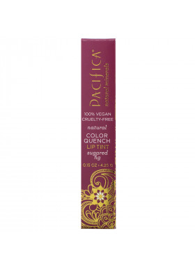 Pacifica, Natural Color Quench Lip Tint, Sugared Fig, 0.15 oz (4.25 g)
