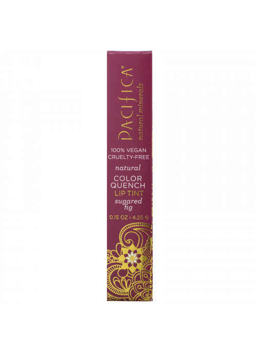 Pacifica, Natural Color Quench Lip Tint, Sugared Fig, 0.15 oz (4.25 g)