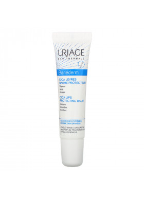 Uriage, Bariederm, Cica-Lips Protecting Balm, Fragrance-Free, 0.5 fl oz (15 ml)