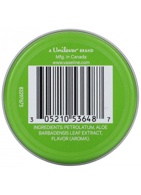 Vaseline, Lip Therapy, Aloe, 0.6 oz (17 g)