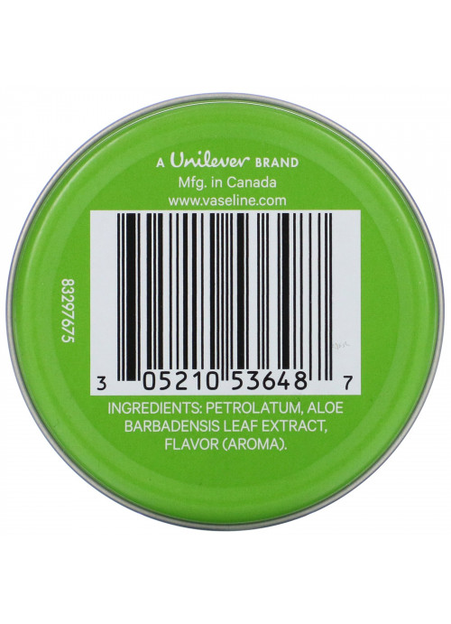 Vaseline, Lip Therapy, Aloe, 0.6 oz (17 g)