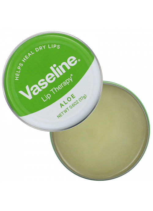 Vaseline, Lip Therapy, Aloe, 0.6 oz (17 g)