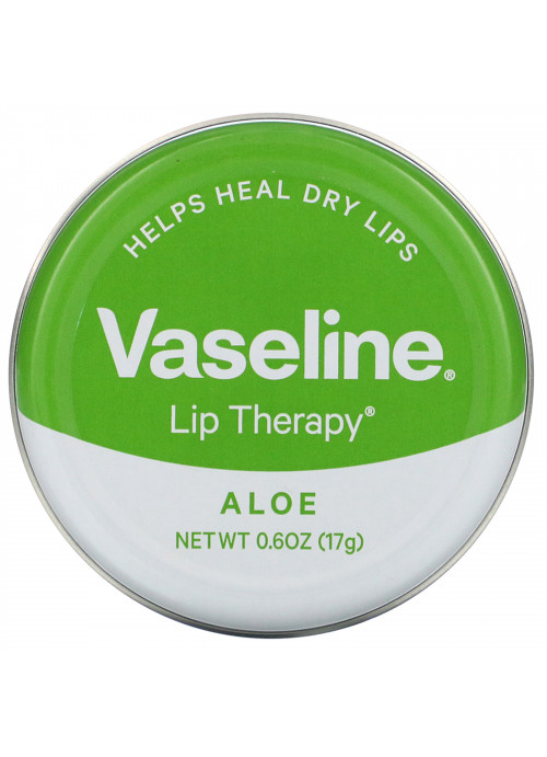 Vaseline, Lip Therapy, Aloe, 0.6 oz (17 g)
